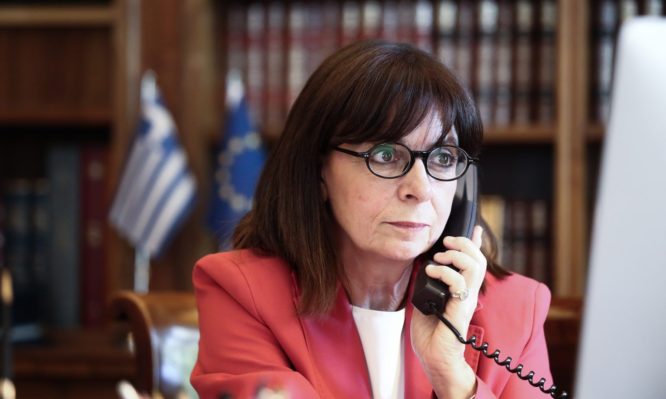 Σακελλαροπούλου: Εξέφρασε τηλεφωνικά τη συμπαράστασή της στους εργαζόμενους του Νοσοκομείου Δράμας