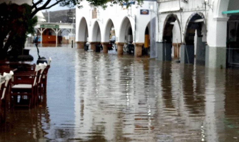 Πάτμος: Κλειστά σήμερα τα σχολεία – Εκτεταμένες ζημιές και πλημμύρες