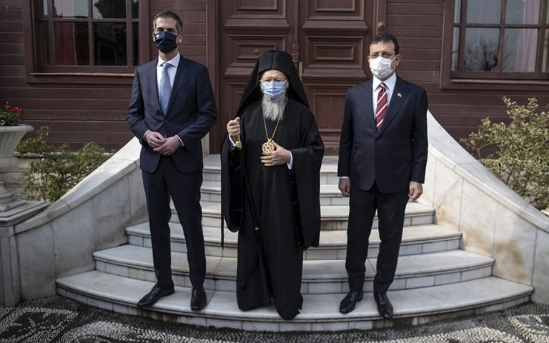 Στο Οικουμενικό Πατριαρχείο ο Κώστας Μπακογιάννης – Συνάντηση με τον δήμαρχο Κωνσταντινούπολης (pics)