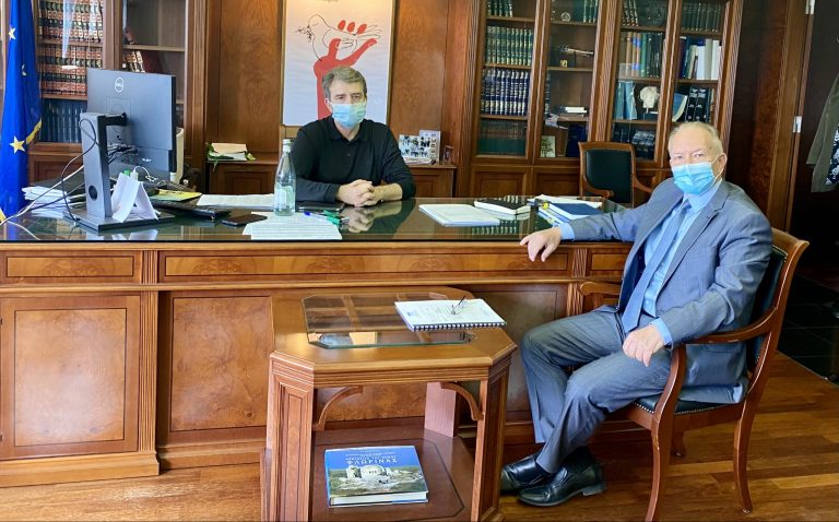 Συνάντηση Στ. Γκίκα με τον Μ. Χρυσοχοΐδη για την Ενίσχυση Αστ. Δ/νσης Κέρκυρας και Μεταφορά Φυλακών