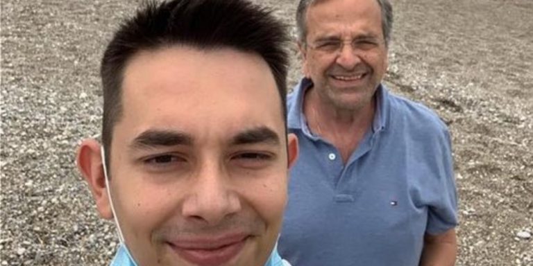 Αντώνης Σαμαράς: Mια selfie με τον γιό του πυροδότησε πολιτικά σενάρια (pic)