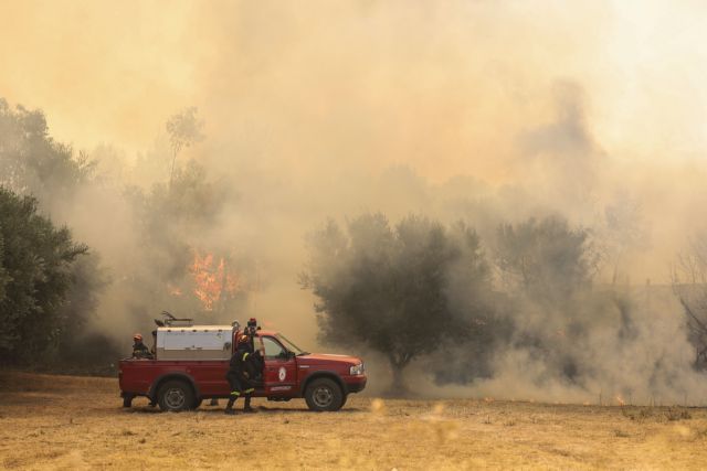 Νέα πυρκαγιά στη Ζήρια Αχαΐας – Εκκενώνεται οικισμός
