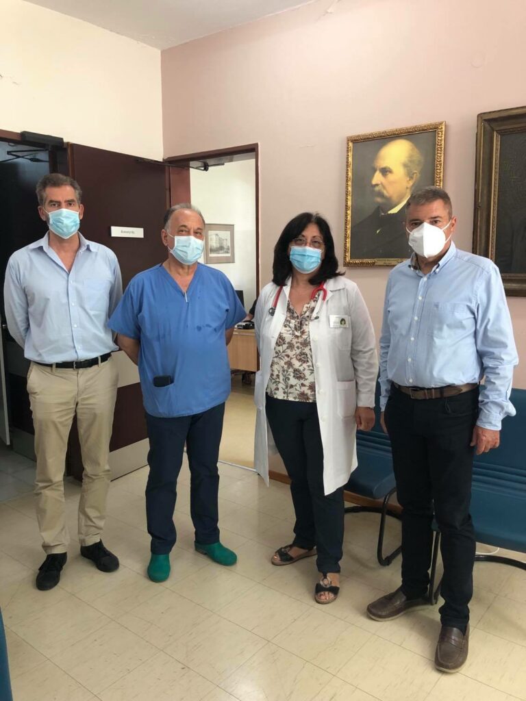 Π. Καππάτος: Επίσκεψη στο Νοσοκομείο Αργοστολίου – Συναντήσεις με τη Διοίκηση & Εργαζομένους