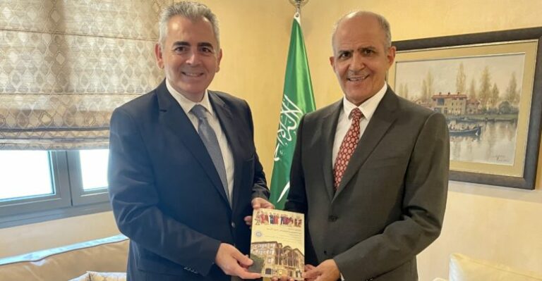 Μ. Χαρακόπουλος με Πρέσβη Σ. Αραβίας: Διεθνές ενδιαφέρον για το Μνημόνιο Ορθοδόξων-Μουσουλμάνων