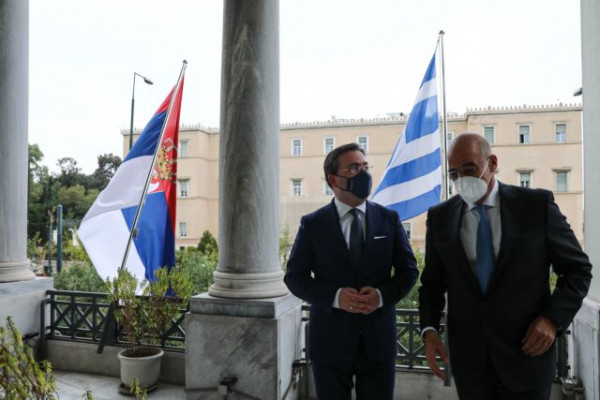 Συναντήσεις του Σέρβου ΥΠΕΞ με Ν. Δένδια και Κ. Σακελλαροπούλου στην Αθήνα